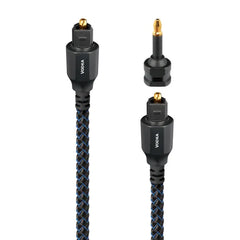 AudioQuest Vodka Optical Toslink Fiber-Optic Cable + Mini-Adaptor