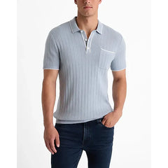 Express Modern Prep Short Sleeve Sweater Polo