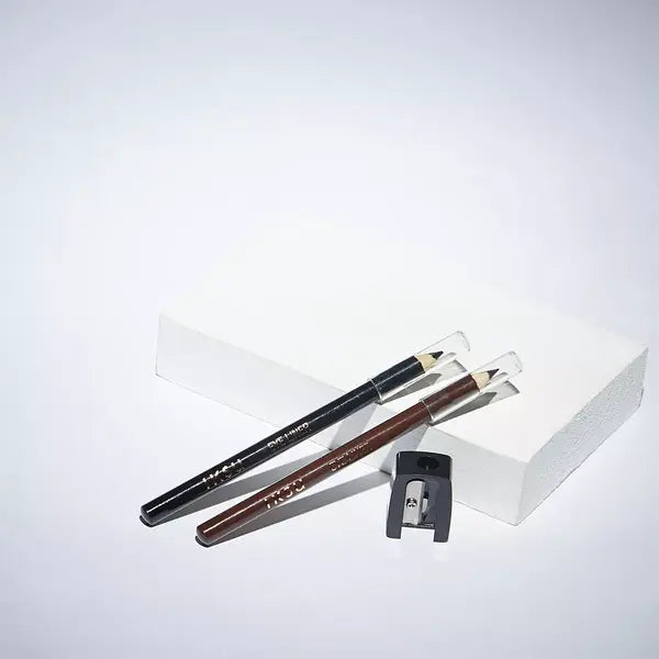 IKSU Duo Eye Liner Pencil Kit with Sharpener