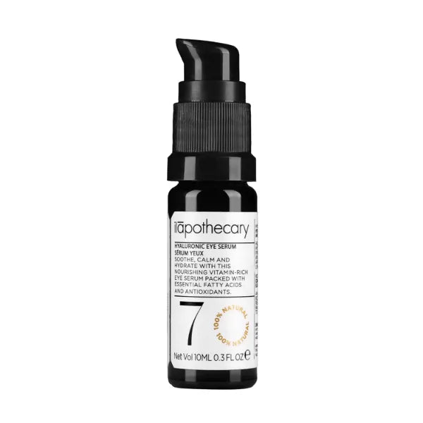 ilapothecary Hyaluronic Acid Eye Serum - Essential Oils Enriched - Gluten Free, Nourishing Vitamin-Rich Formula - Anti Aging Serum - 0.3 oz