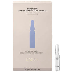 BABOR Hydra Plus Ampoule Concentrate, Moisturizing Skincare Capsule, Hyaluronic Acid Serum, Deeply Nourish to Plump and Smooth Skin, Anti Aging Serum 7 Day Treatment