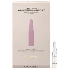 BABOR Lift Express Ampoule Concentrate, Instant Lifting Effect Fills Lines and Wrinkles Up To 6 Hours, Smoothing Skincare Capsule, Anti Aging Serum, Increase Firming & Elasticity, 7 Treatments