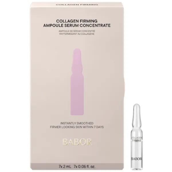 BABOR Collagen Firming Ampoule Concentrate, Collagen Skincare Capsule, Anti Aging Serum, Increase Elasticity, Firming and Lifting 7 Day Treatment