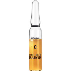 BABOR Doctor Radiance Ampoules Serum, 20% Vitamin C Treatment, with Hyaluronic Acid, High Dose, Face Pigment Spot Minimiser, for Smoother Skin with Glow, Against Wrinkles, 100% Vegan, 7 x 2 ml
