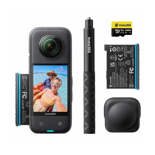 INSTA360 X3 Action Camera Adventure Kit (CINSAAQU)