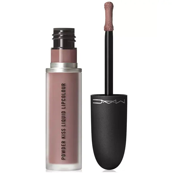MAC Powder Kiss Liquid Lip color 0.67 oz, Plush Matte, Long-Wear Formula