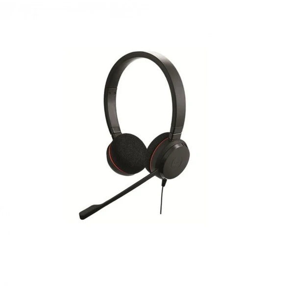 Jabra 4999-823-109 Evolve 20 MS Duo USB Headset, Skype for Business