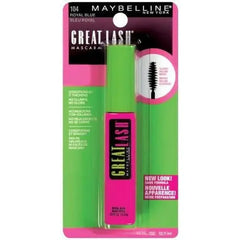 3 Pack - Maybelline Great Lash Washable Mascara, Royal Blue [104] 0.43 oz