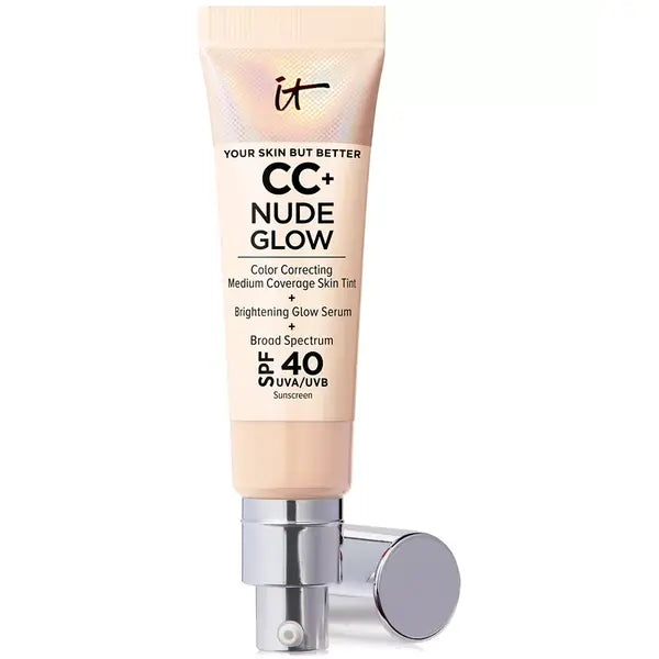 IT Cosmetics CC+ Nude Glow Foundation and Glow Serum SPF 40