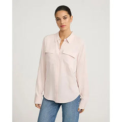 Express Twill Double Flap Pocket Rolled Sleeve Utility Portofino Shirt