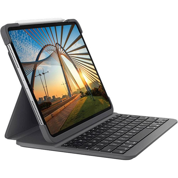Logitech Slim Folio Pro Keyboard Case For Apple iPad Pro 11" (1st and 2nd Gen)