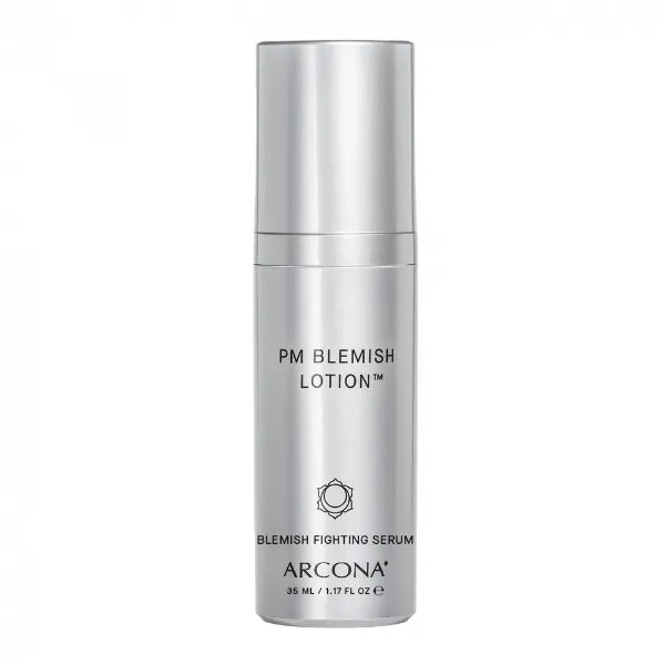 ARCONA PM Blemish Lotion, Overnight Exfoliant to Clarify Skin, Refines & Smoothes Face While You Sleep, Anti-Aging & Non-Irritating - 1.17 oz / 35 ml