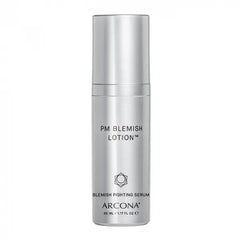 ARCONA PM Blemish Lotion, Overnight Exfoliant to Clarify Skin, Refines & Smoothes Face While You Sleep, Anti-Aging & Non-Irritating - 1.17 oz / 35 ml