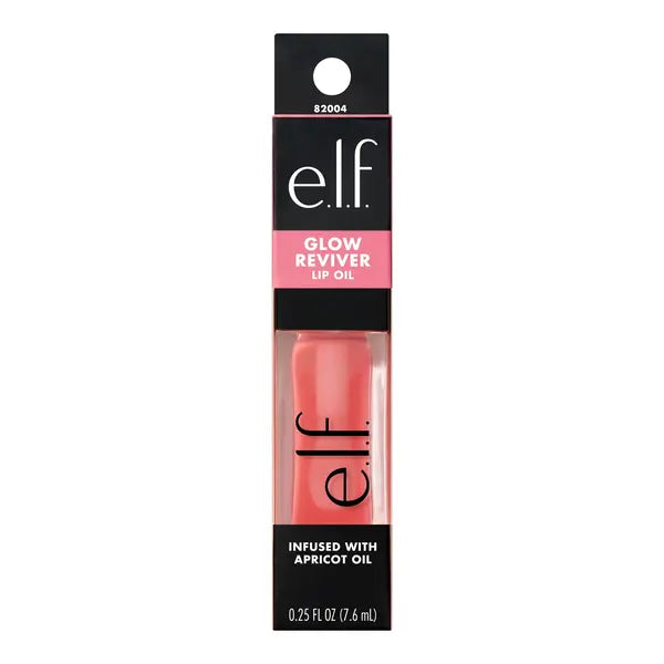 e.l.f. Glow Reviver Lip Oil, Pink Quartz, 0.25 fl. oz.