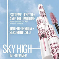 Maybelline Sky Lash Sensational Mascara, Tinted Primer, Soft Black