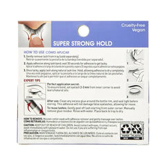 KISS Lash Couture Latex-Free Super Strong Strip Eyelash Adhesive, Clear Liquid, 0.17 oz.