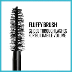 Maybelline Total Temptation Mascara, Waterproof, 604 Very Black, Pack of 3
