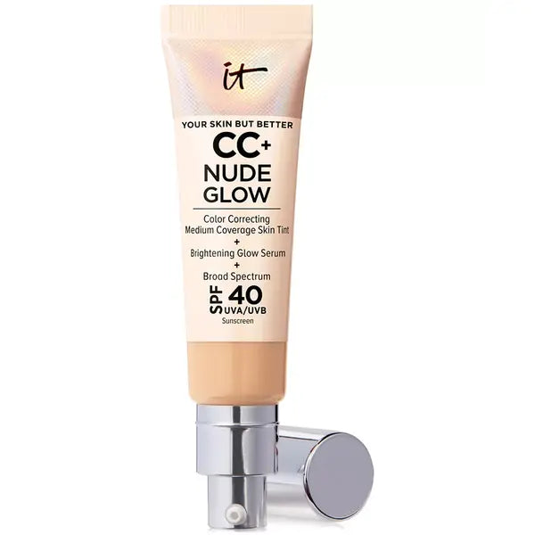 IT Cosmetics CC+ Nude Glow Foundation and Glow Serum SPF 40