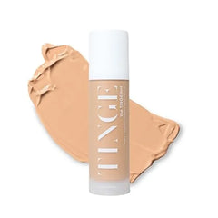 Tinge Body Makeup, Water & Transfer Resistant, Medium Coverage Cream, Lasts Up to 48 Hours, For All Skin Types, Fragrance Free, Vegan, American Made