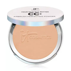 IT Cosmetics CC+ Airbrush Perfecting Powder Foundation for Flawless, Full Coverage