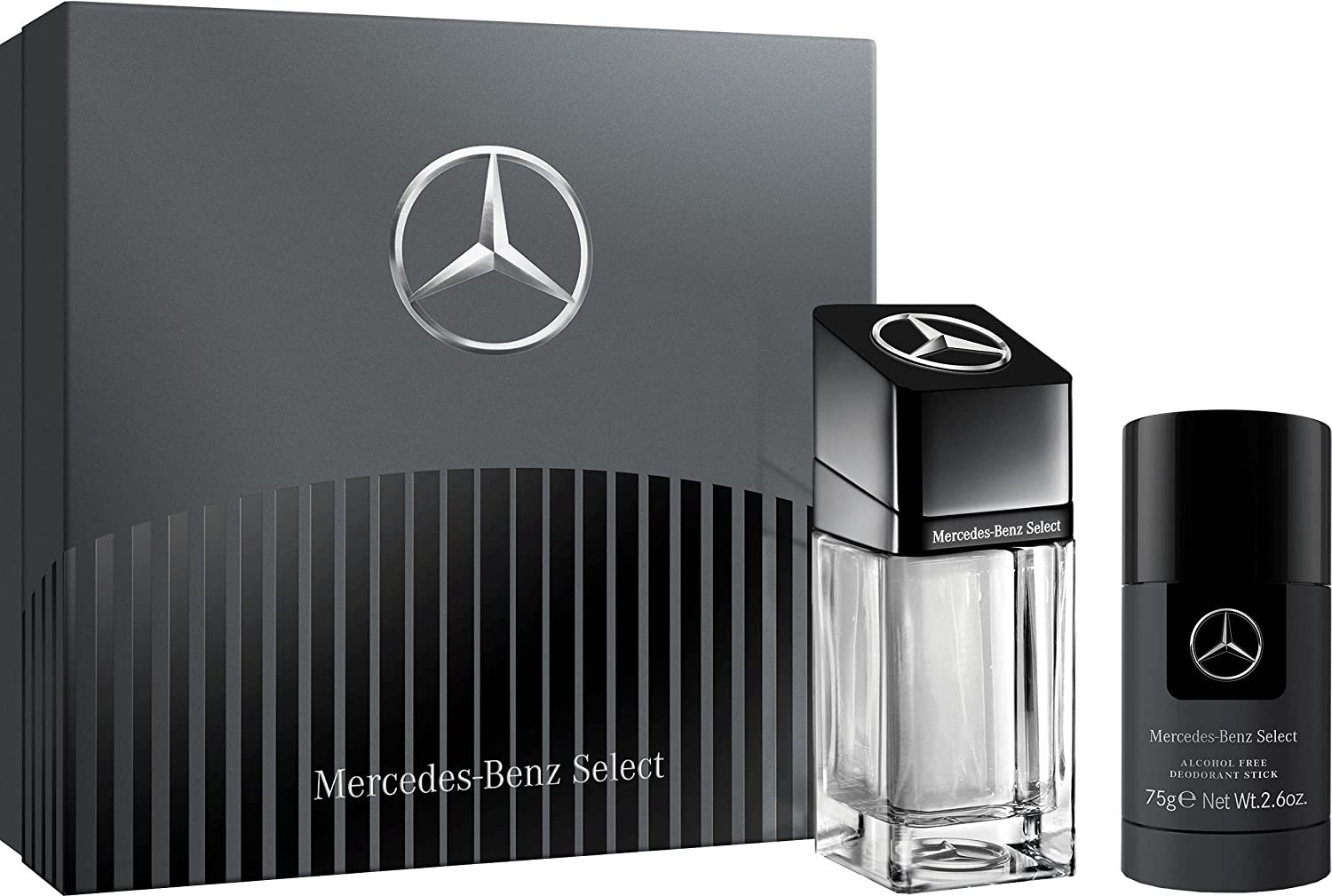 MERCEDES BENZ SELECT (EDT 100ml+DEO STICK 75gms) Gift Set - Allurebeautypk