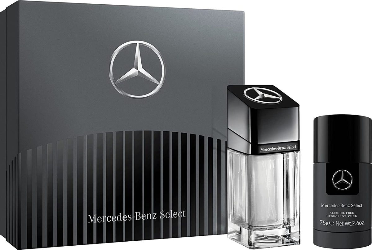 MERCEDES BENZ SELECT (EDT 100ml+DEO STICK 75gms) Gift Set - Allurebeautypk