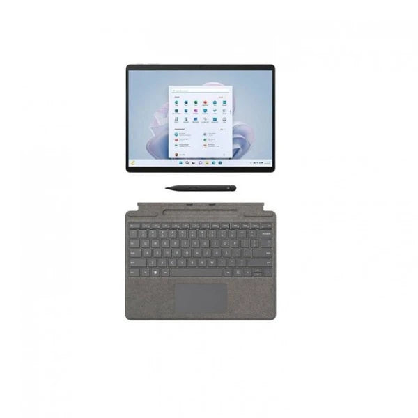 Microsoft QLQ-00007 Surface Pro 9, 2 in 1 Laptop, 13" PixelSense Flow ...