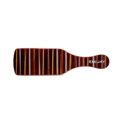 Emi Jay Mini Boar Bristle Hair Brush – Compact Natural Bristle Brush for Shine & Smooth Finish