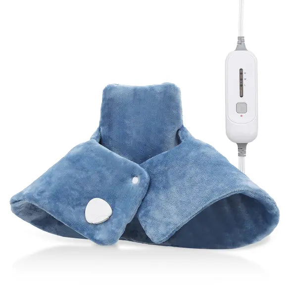Mollie Electric Heated Blanket Shawl - 3 Heating Levels and Machine Washable