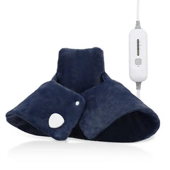 Mollie Electric Heated Blanket Shawl - 3 Heating Levels and Machine Washable