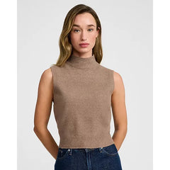 Express Wool Blend Mock Neck Sweater Tank