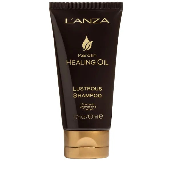 L'ANZA Keratin Healing Oil Lustrous Shampoo, Keratin Shampoo For Dry Damaged Hair, Boosts Shine, Strength and Hair Health, Repairing Damage and Prevents Frizz, Sulfate Free, New Bottle