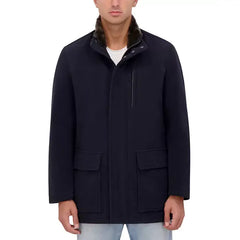 Men's Wool Plush Car Coat