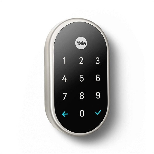 Nest Smart Lock X Yale with Nest Connect - Satin Nickel