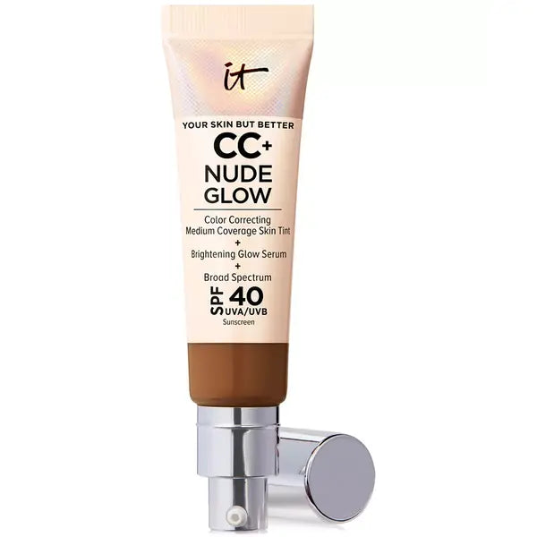 IT Cosmetics CC+ Nude Glow Foundation and Glow Serum SPF 40