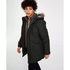 Michael Kors Men's Hooded Bib Snorkel Parka