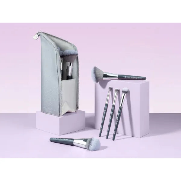 BK Beauty Angie Hot & Flashy Travel Brush Set with Pouch