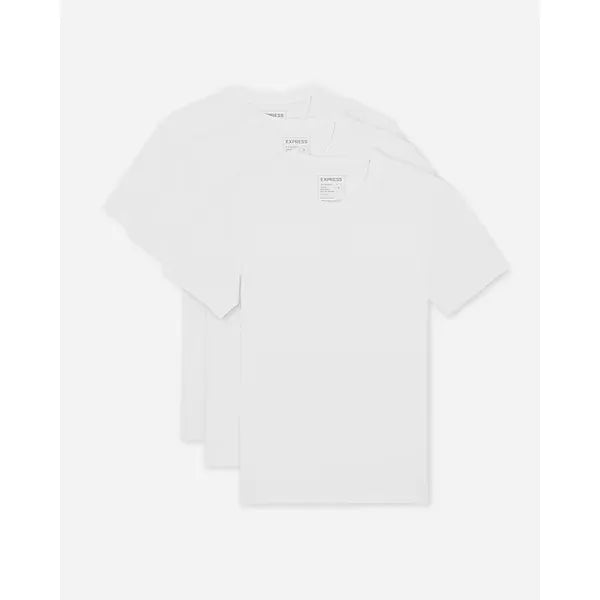Express 3 Pack Supersoft Crew Neck T Shirts