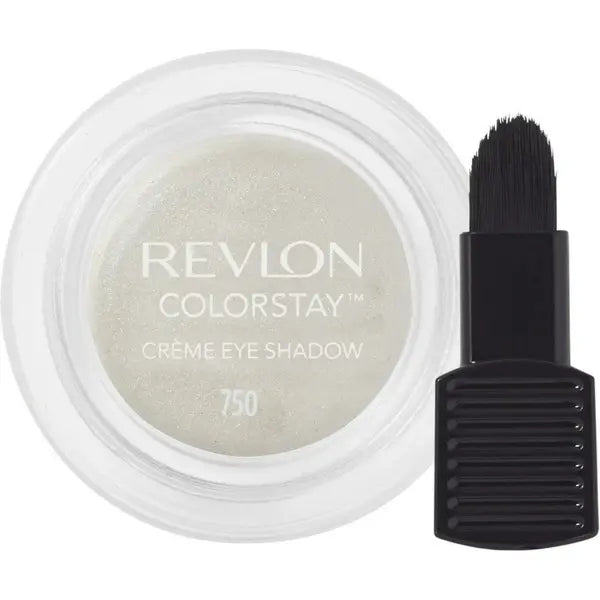 Revlon ColorStay Waterproof Matte and Shimmer Cream Eyeshadow, 24hr Wear, 750 Vanilla