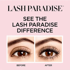 L'Oreal Paris Voluminous Makeup Lash Paradise Mascara Volume, Blackest Black