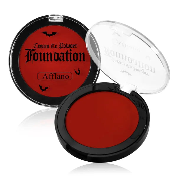DE'LANCI Face Paint Foundation Makeup – High Pigment, Waterproof Matte Greasepaint – SFX, Goth, Halloween & Cosplay Makeup