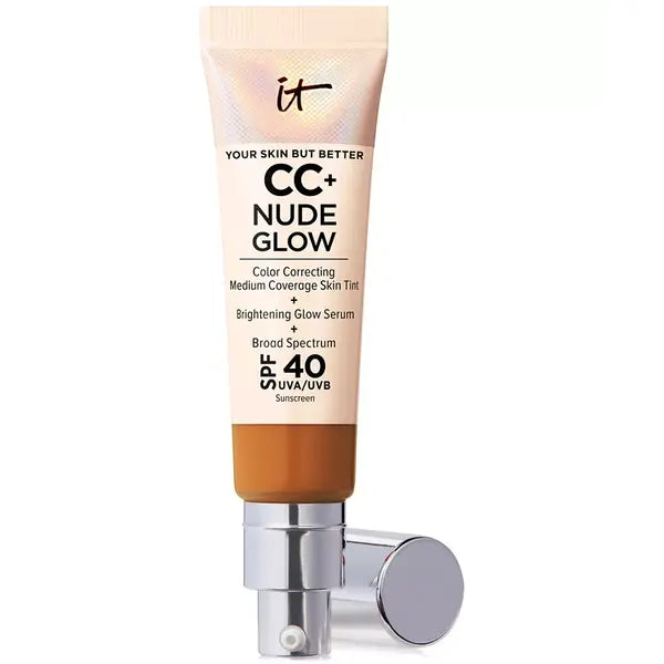 IT Cosmetics CC+ Nude Glow Foundation and Glow Serum SPF 40