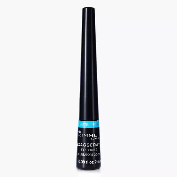 Rimmel London Exaggerate Waterproof Liquid Eyeliner Black 2.5 ml