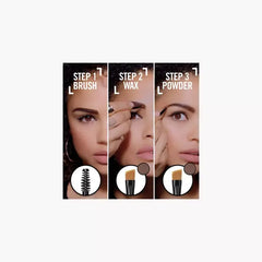 Rimmel London Brow This Way Eyebrow Sculpting Kit Dark Brown