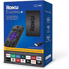 Roku Express+ Streaming Media Player HD (3931RW) Black
