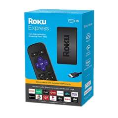 Roku Express Streaming Media Player Full HD (3930R) Black