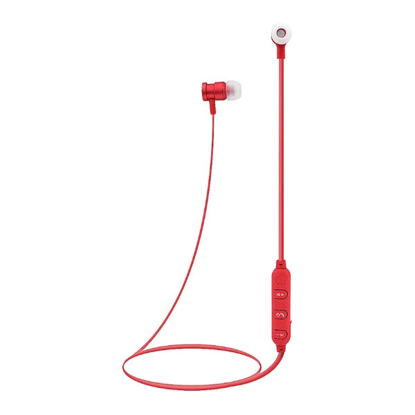 Digital Basics Earphone Bluetooth Metallic Red