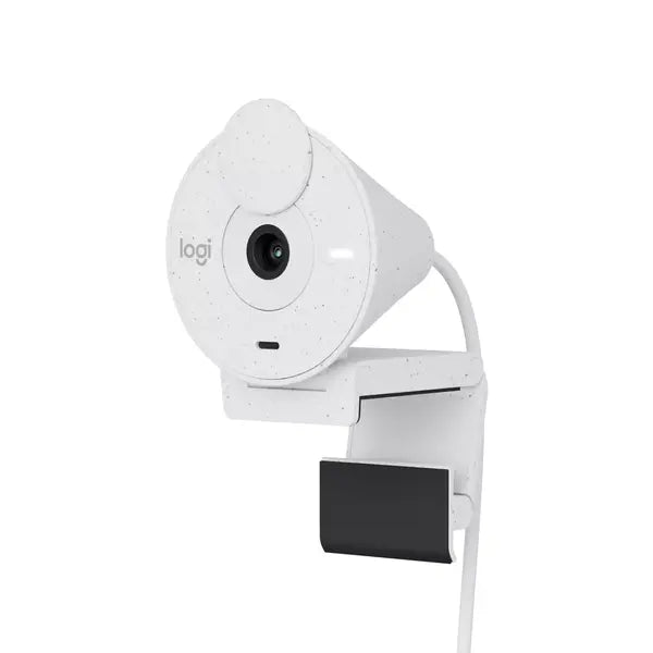 Logitech brio 300 USB full HD Webcam (960-001442 )-off white