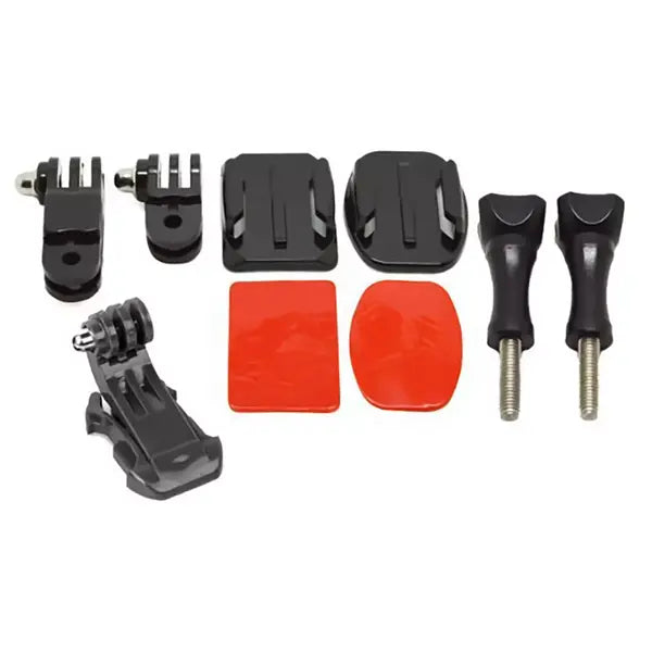 Ultimaxx Curved Adhesive Helmet Side Mount Accessories For Gopro Camera