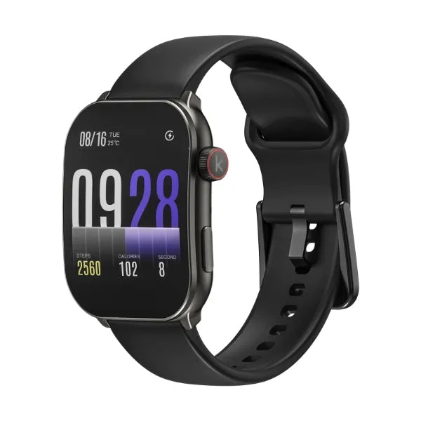 Kieslect Balancs Calling Smart Watch - 2.1" Curved AMOLED Display, Bluetooth Calling, Health & Fitness Traker (YET2120EU) - Black